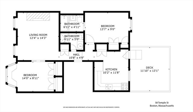 58 Temple Street 3, Boston, MA 02114