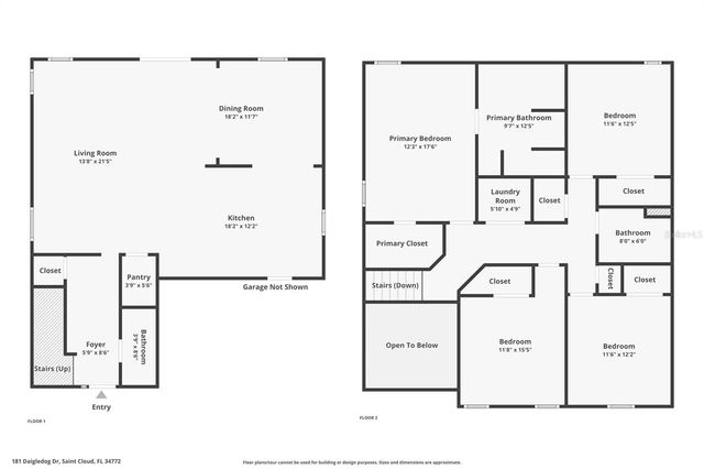 181 DAIGLEDOG STREET, St Cloud, FL 34772