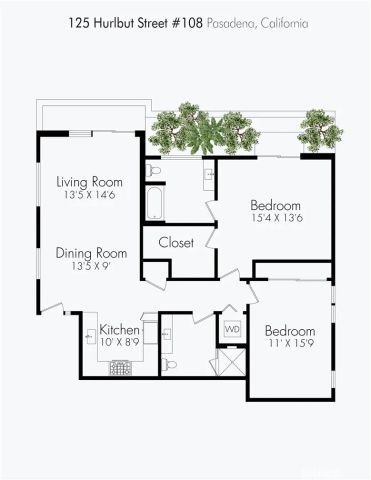 125 Hurlbut Street 108, Pasadena, CA 91105