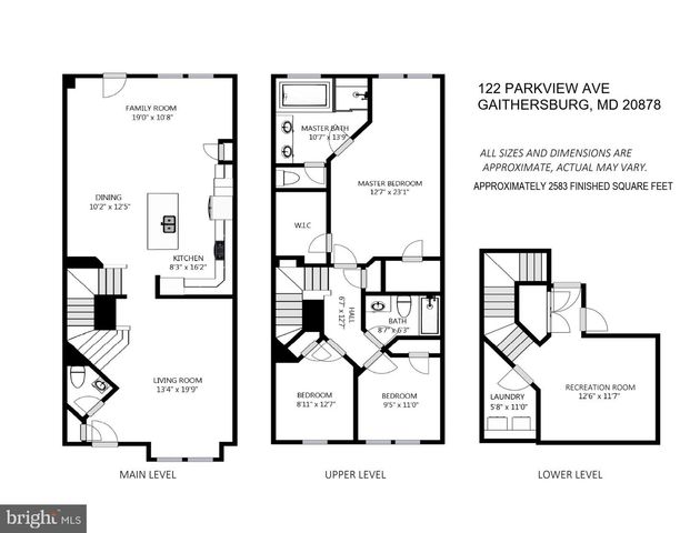 122 PARKVIEW AVE, Gaithersburg, MD 20878