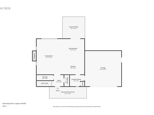 503 HONEYSUCKLE Ln, Eugene, OR 97401