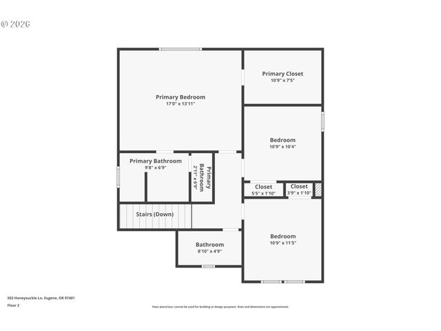 503 HONEYSUCKLE Ln, Eugene, OR 97401