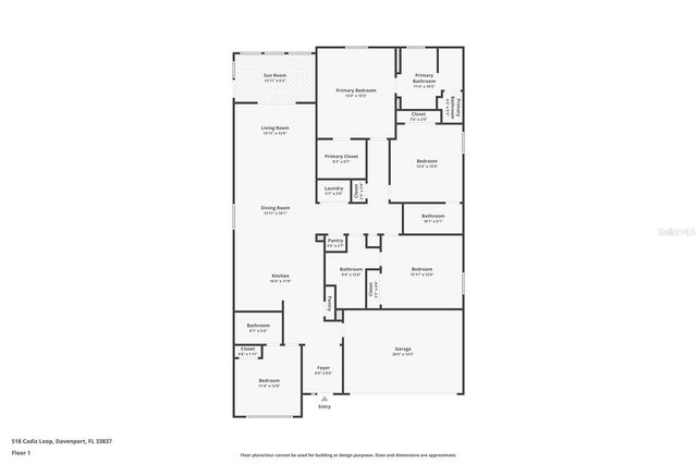 518 CADIZ LOOP, Davenport, FL 33837