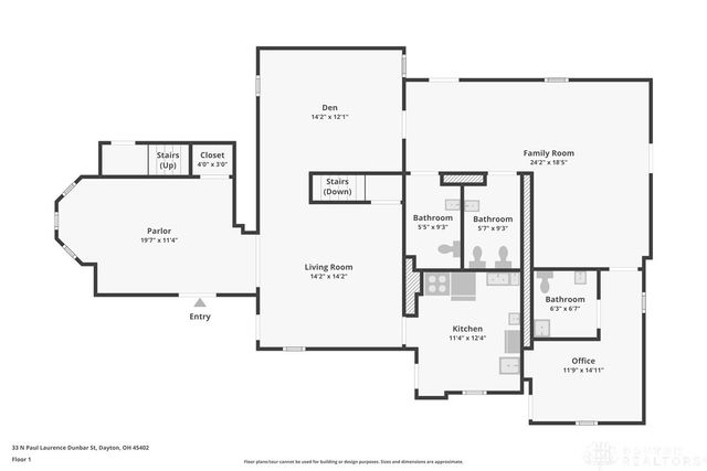 33 N Paul Laurence Dunbar Street, Dayton, OH 45402