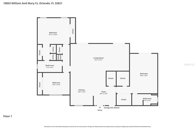 10853 WILLIAM AND MARY COURT, Orlando, FL 32821