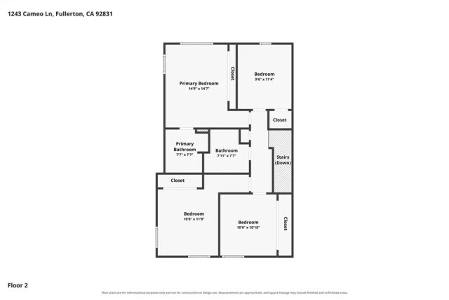 1243 Cameo Lane, Fullerton, CA 92831