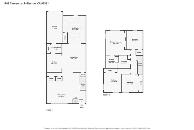 1243 Cameo Lane, Fullerton, CA 92831