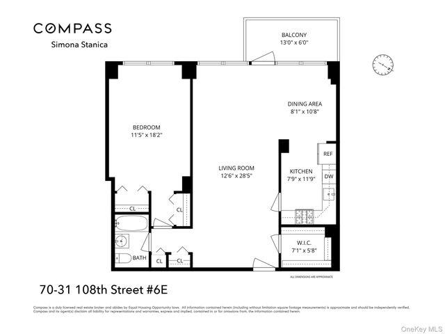 70-31 108th Street 6E, Forest Hills, NY 11375