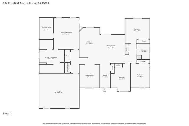 254 Rosebud Avenue, Hollister, CA 95023