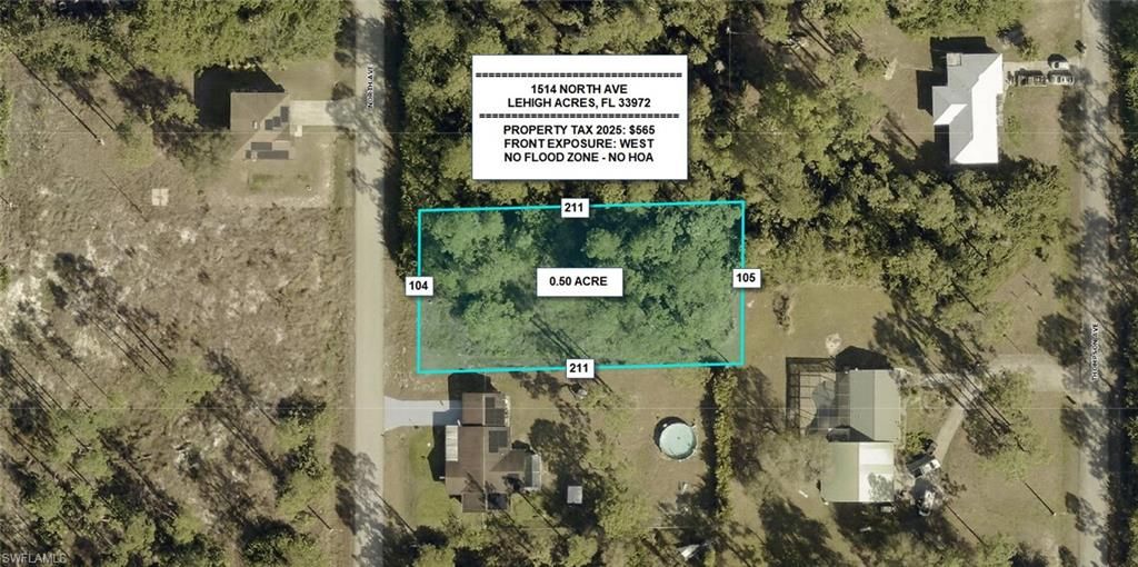 1514 North AVE, LEHIGH ACRES, FL 33972 — exterior