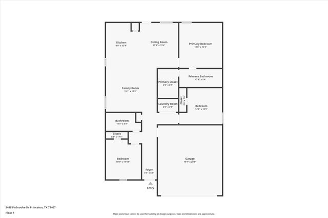 5448 Finbrooke Drive, Princeton, TX 75407