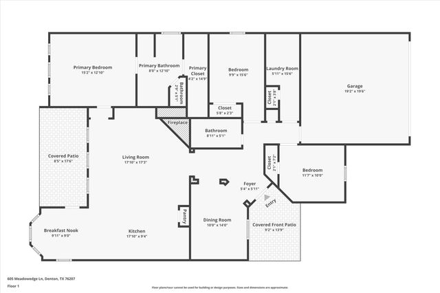 605 Meadowedge Lane, Denton, TX 76207