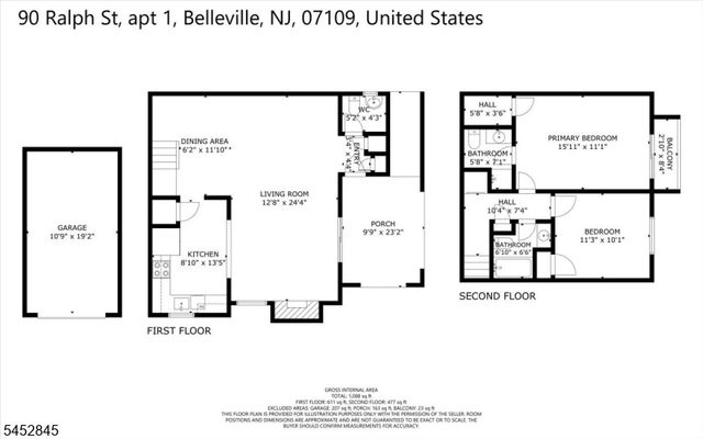 90 Ralph St 1, Belleville Twp., NJ 07109