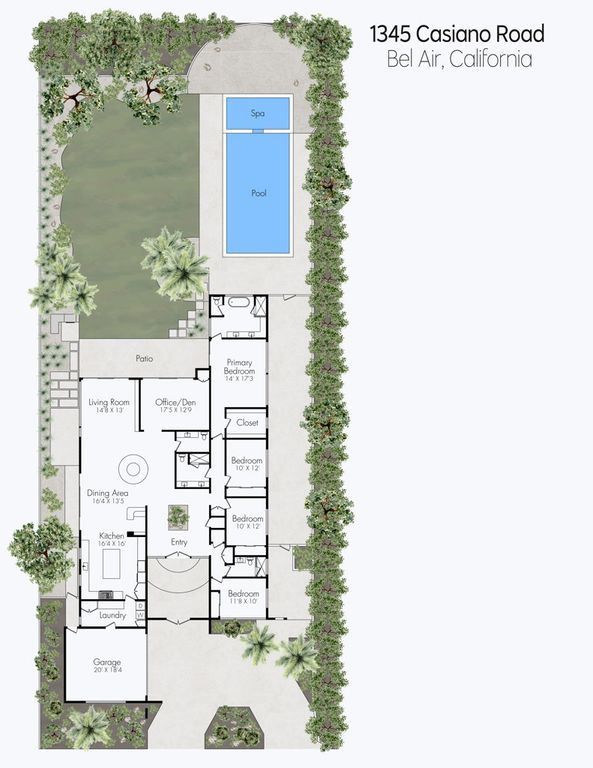 1345 Casiano Road, Los Angeles, CA 90049