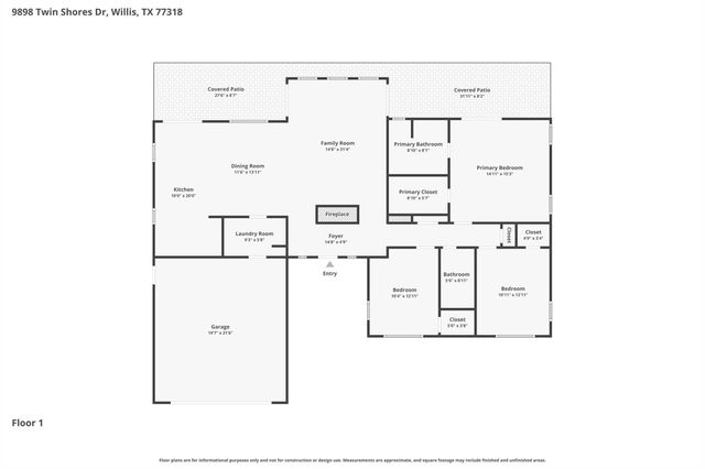 9898 Twin Shores Drive, Willis, TX 77318