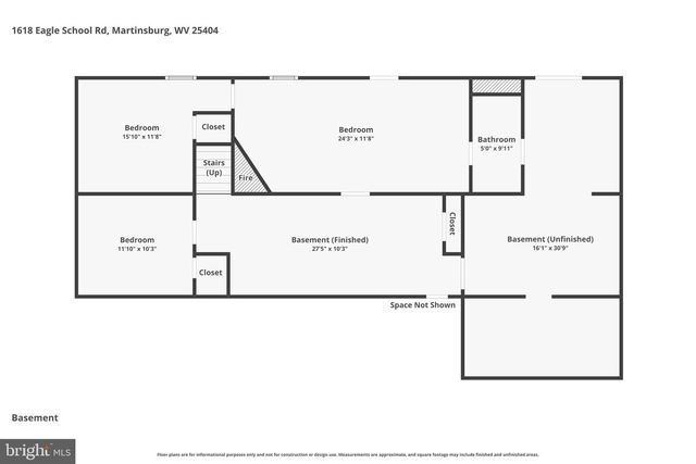 1618 EAGLE SCHOOL RD, Martinsburg, WV 25404