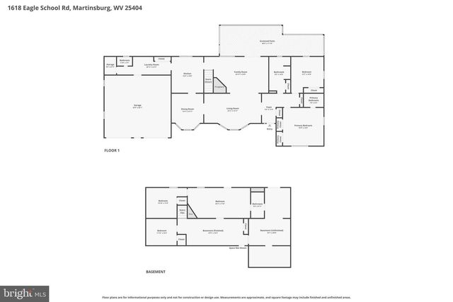 1618 EAGLE SCHOOL RD, Martinsburg, WV 25404