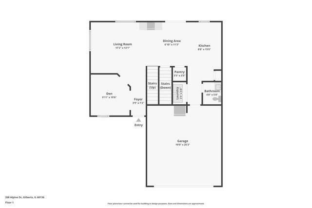 268 ALPINE Drive, Gilberts, IL 60136