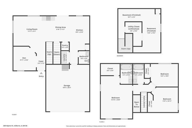 268 ALPINE Drive, Gilberts, IL 60136