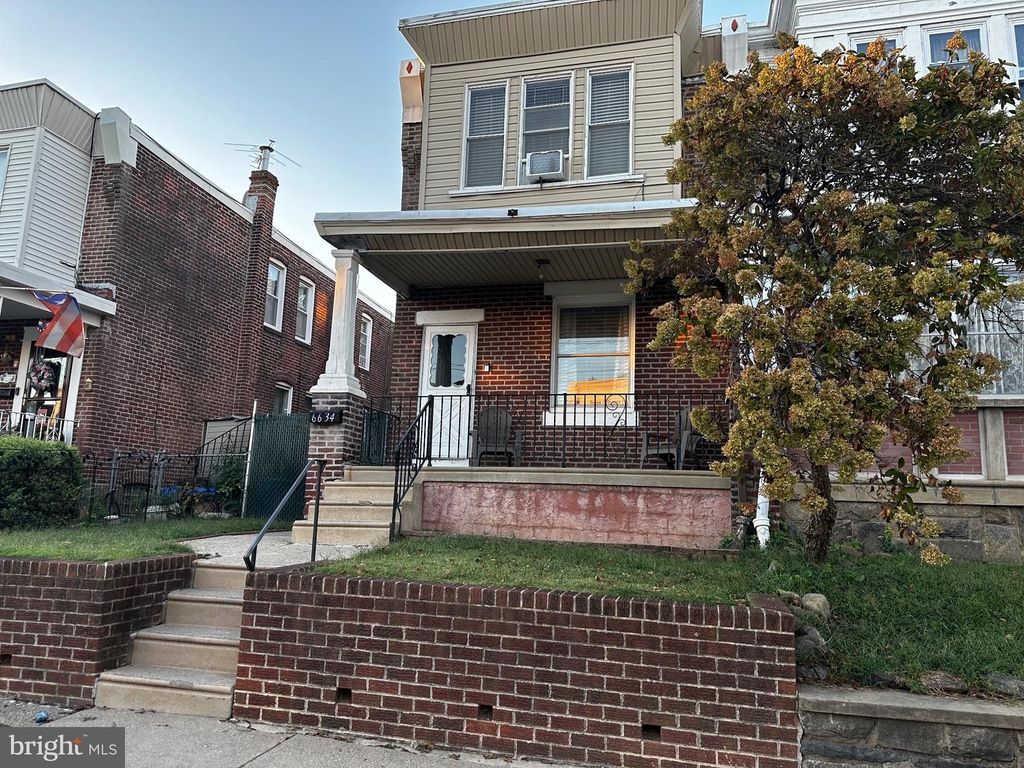 6634 JACKSON ST, PHILADELPHIA, PA 19135 — exterior