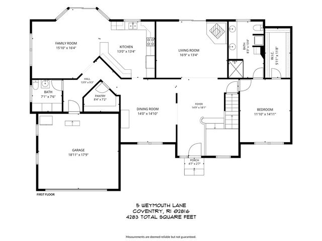 5 WEYMOUTH Lane, Coventry, RI 02816