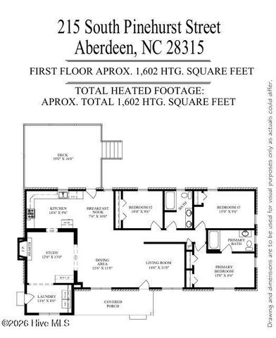 215 S Pinehurst Street, Aberdeen, NC 28315