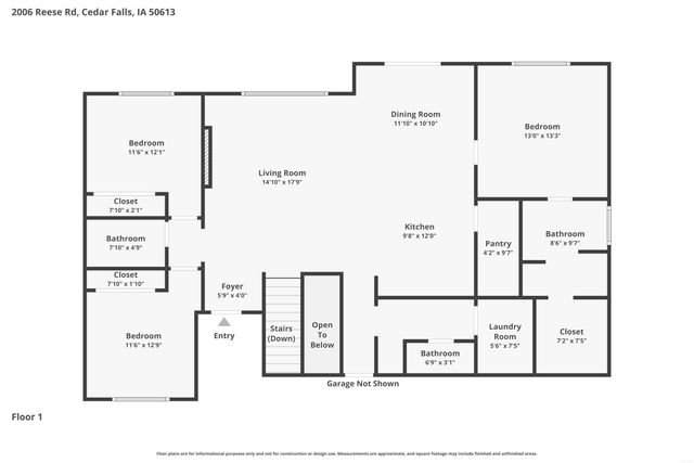 2006 Reese Road, Cedar Falls, IA 50613