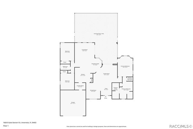 1626 E Gate Dancer Circle, Inverness, FL 34453