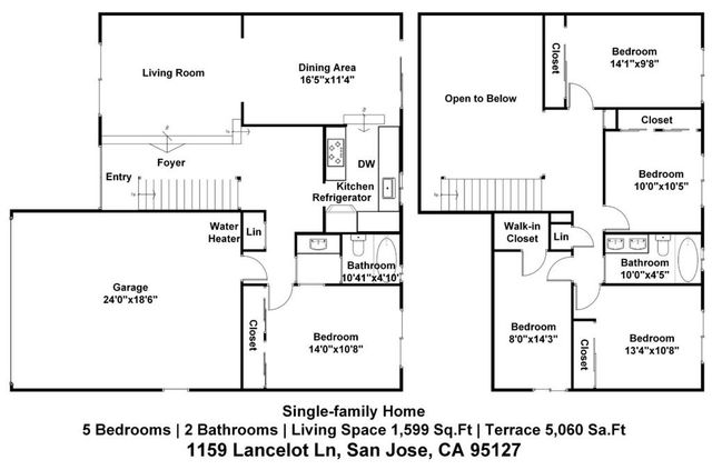1159 Lancelot Lane, San Jose, CA 95127