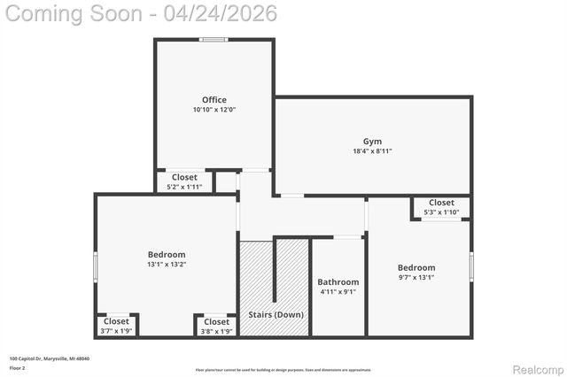 100 Capitol Drive, Marysville, MI 48040