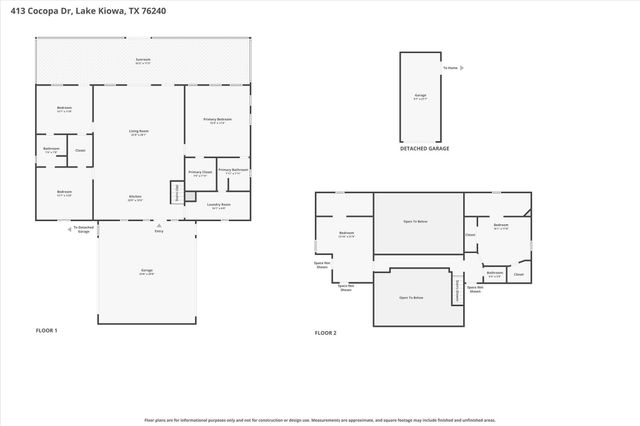 413 Cocopa Drive, Lake Kiowa, TX 76240