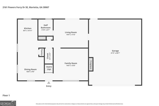 2161 Powers Ferry Drive SE, Marietta, GA 30067