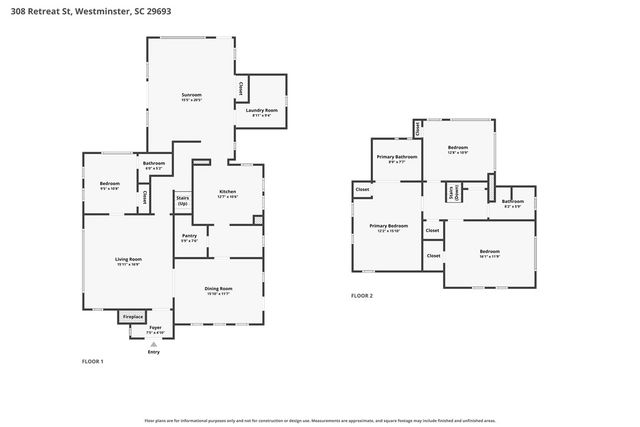 308 Retreat Street, Westminster, SC 29693