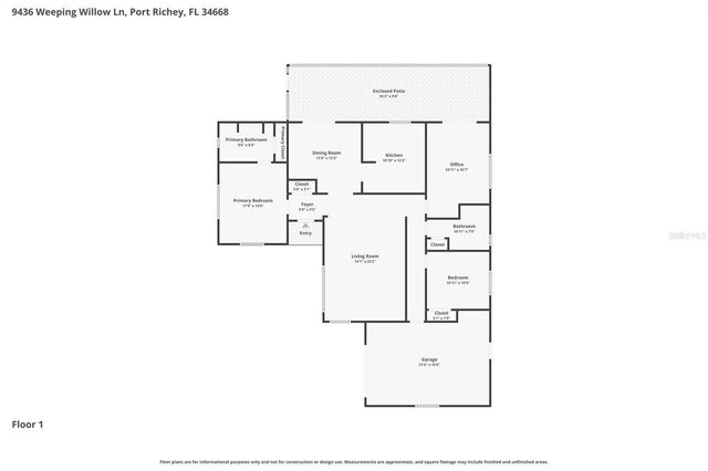 9436 WEEPING WILLOW LANE, Port Richey, FL 34668