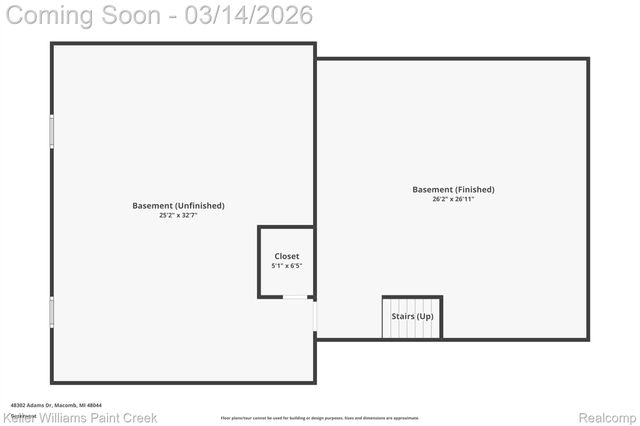 48302 Adams Drive, Macomb Township, MI 48044