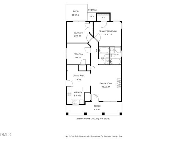 208 Highgate Circle, Wake Forest, NC 27587