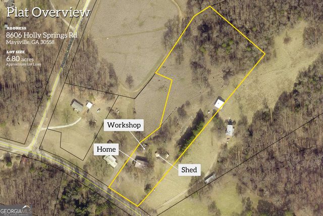 8606 Holly Springs Road, Maysville, GA 30558