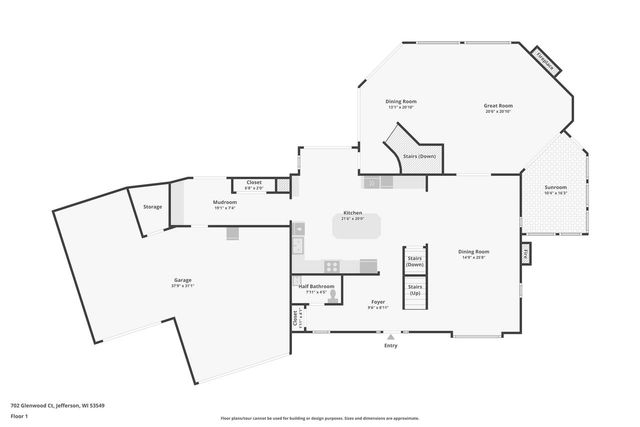 702 Glenwood Court, Jefferson, WI 53549