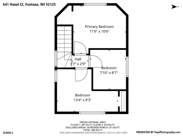 641 Hazel COURT, Fontana, WI 53125