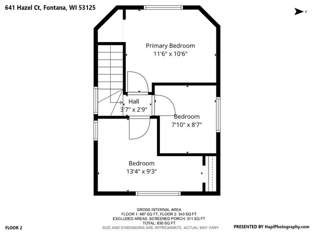 641 Hazel COURT, Fontana, WI 53125