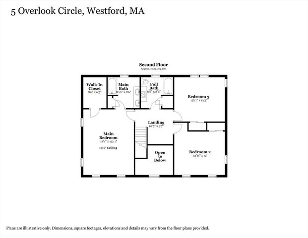 5 Overlook Circle, Westford, MA 01886