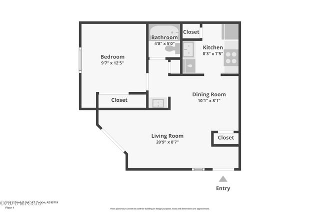 1745 E Glenn St Apt 203, Tucson, AZ 85719