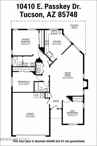 10410 E Passkey Drive, Tucson, AZ 85748