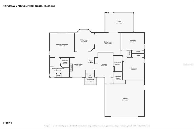 14790 SW 27TH COURT ROAD, Ocala, FL 34473