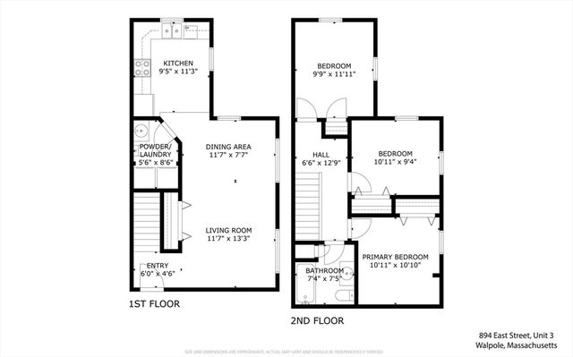 894 East Street 3, Walpole, MA 02081
