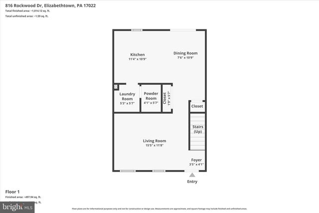 816 ROCKWOOD DR, Elizabethtown, PA 17022