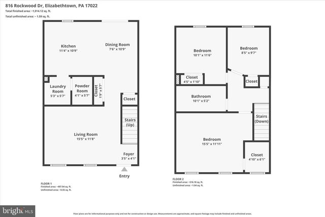 816 ROCKWOOD DR, Elizabethtown, PA 17022