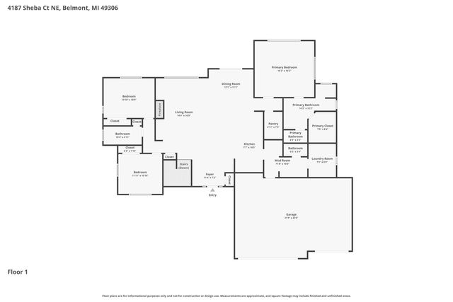 4187 Sheba Court NE, Belmont, MI 49306