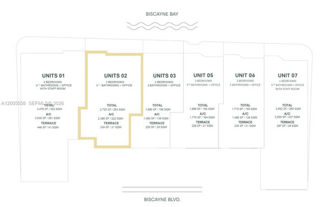 700 NE NE 24TH ST 3002A, Miami, FL 33137