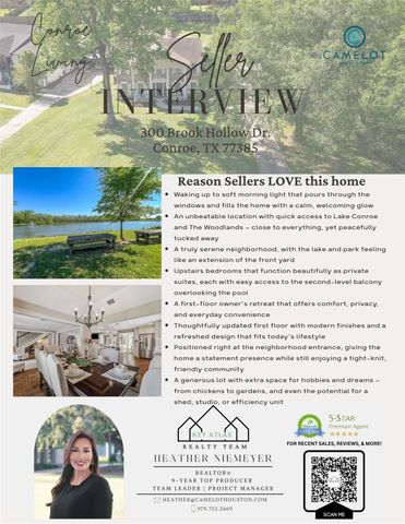 300 Brook Hollow Drive, Conroe, TX 77385